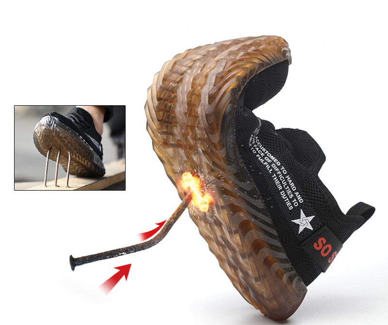Anti-smash and anti-puncture work shoes 88