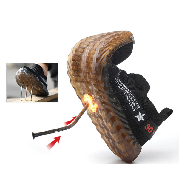 Anti-smash and anti-puncture work shoes 88