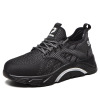Anti-smash anti-puncture work safety shoes breathable steel toe cap 47