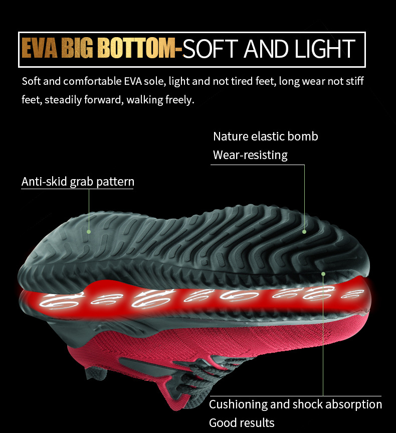Anti-smashing and anti-puncture foot protection shoes 81