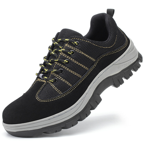 Anti-smashing and anti-puncture safety work shoes 90
