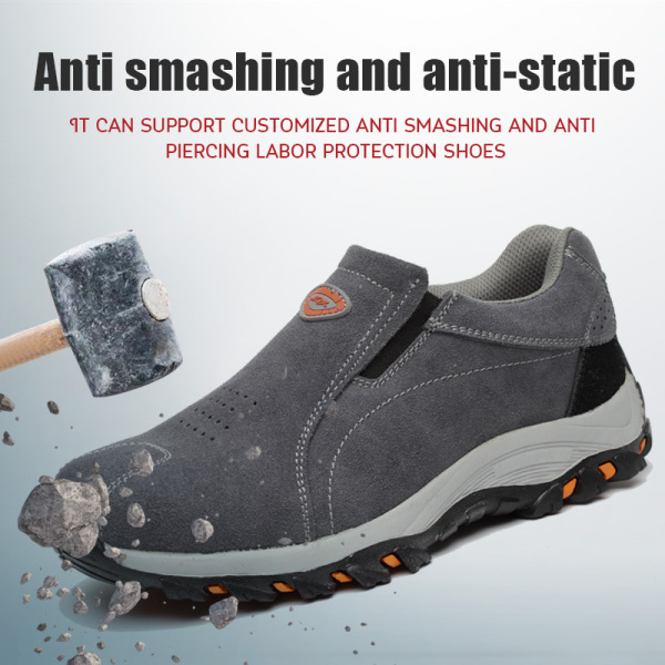 Breathable anti-smash and anti-puncture work shoes 46