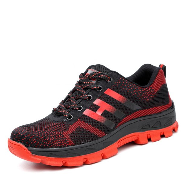 Breathable Flyknit Mesh Safety Shoes 31