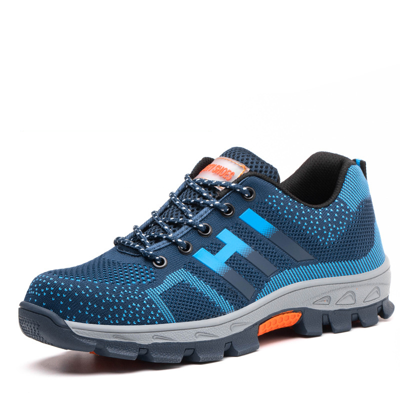 Breathable Flyknit Mesh Safety Shoes 31