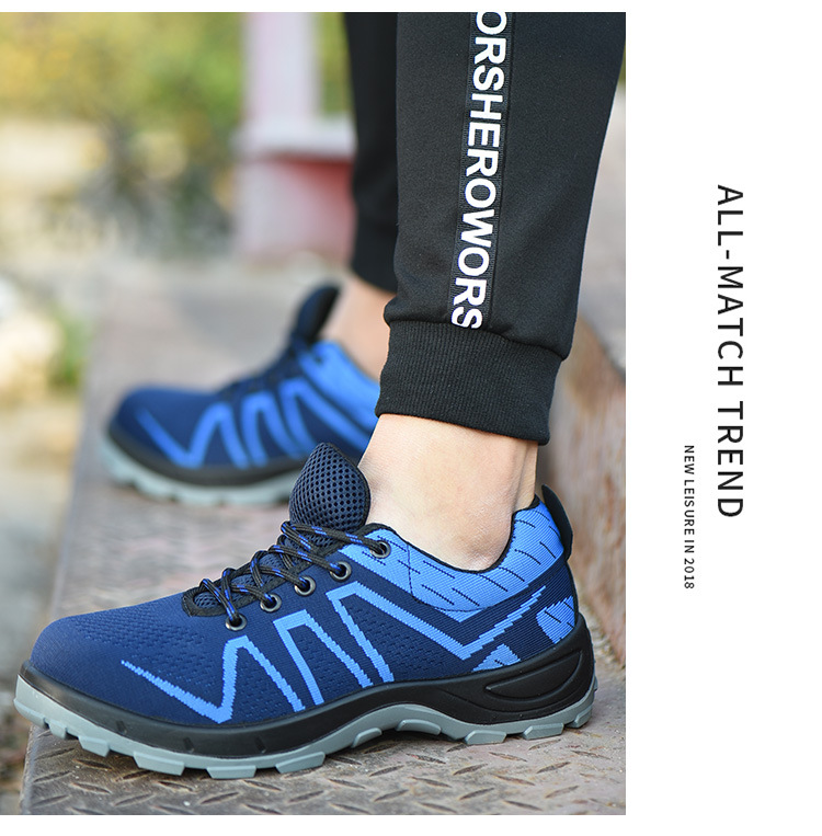 Breathable steel toe cap protective safety shoes 95