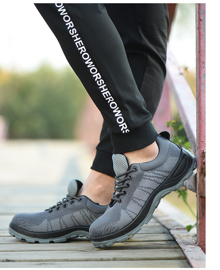 Breathable steel toe cap protective safety shoes 95