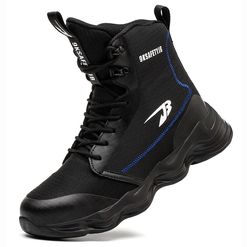 Breathable wear-resistant safety shoes anti-smashing anti-puncture 61