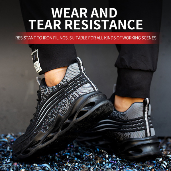 Fashion anti-smash anti-puncture work safety shoes 29