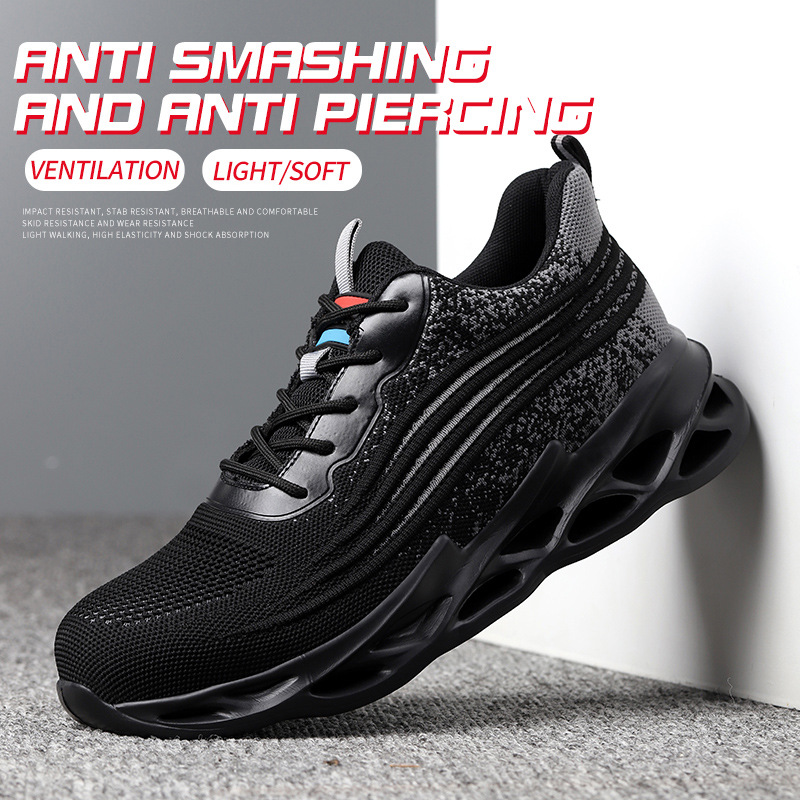 Fashion anti-smash anti-puncture work safety shoes 29