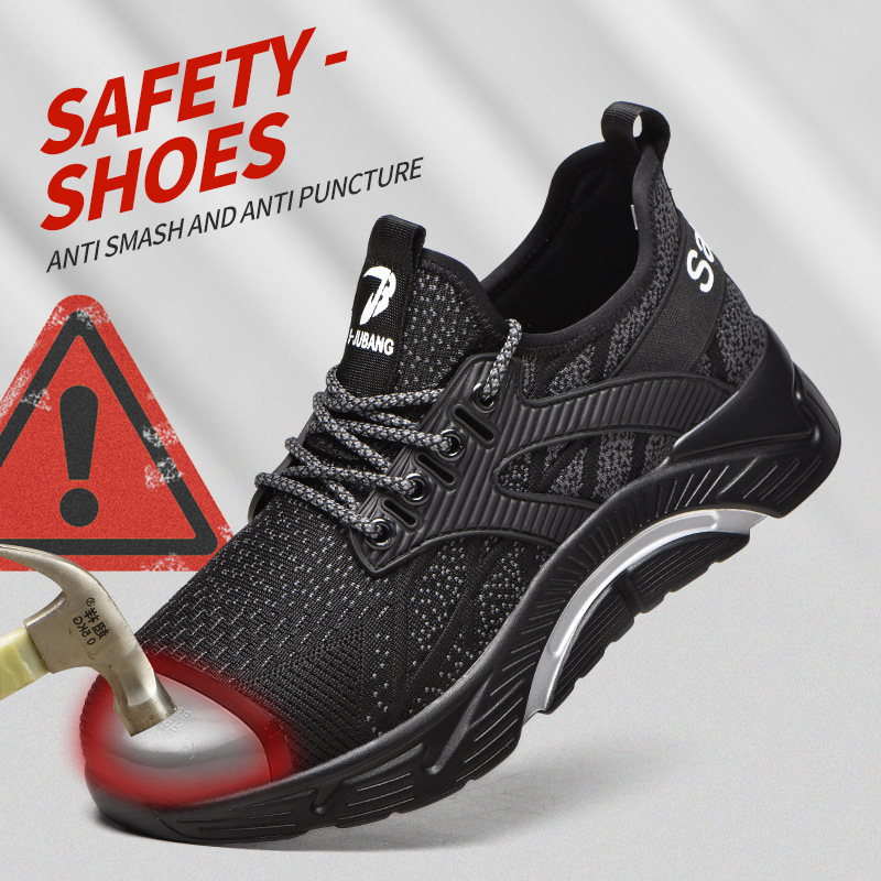 Lightweight and breathable protective safety shoes 94