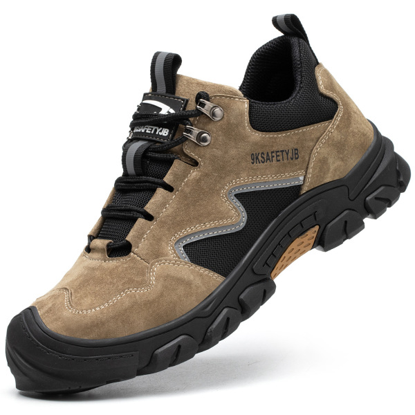 Lightweight and breathable steel toe cap protective shoes 28