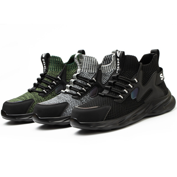 Lightweight Steel Toe Toe Construction Site Safety Shoes 23
