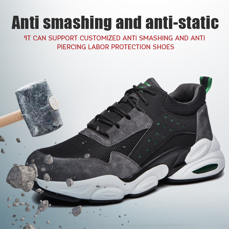 Lightweight wear-resistant and breathable safety shoes 86