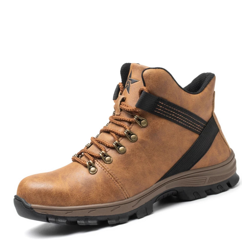 Non-slip fashion work protective shoes 42