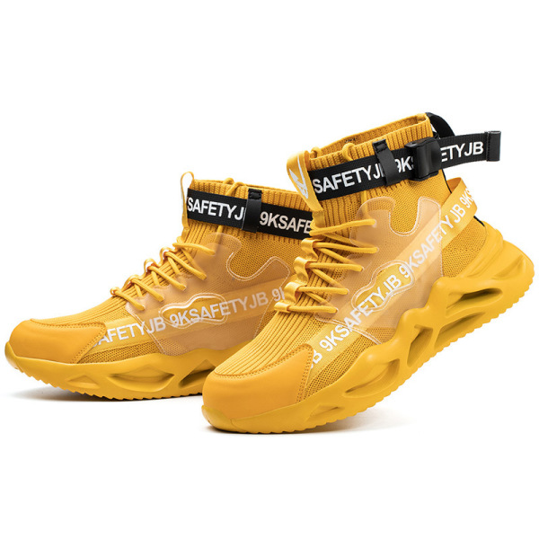 Steel toe cap anti-smash anti-puncture safety shoes 84