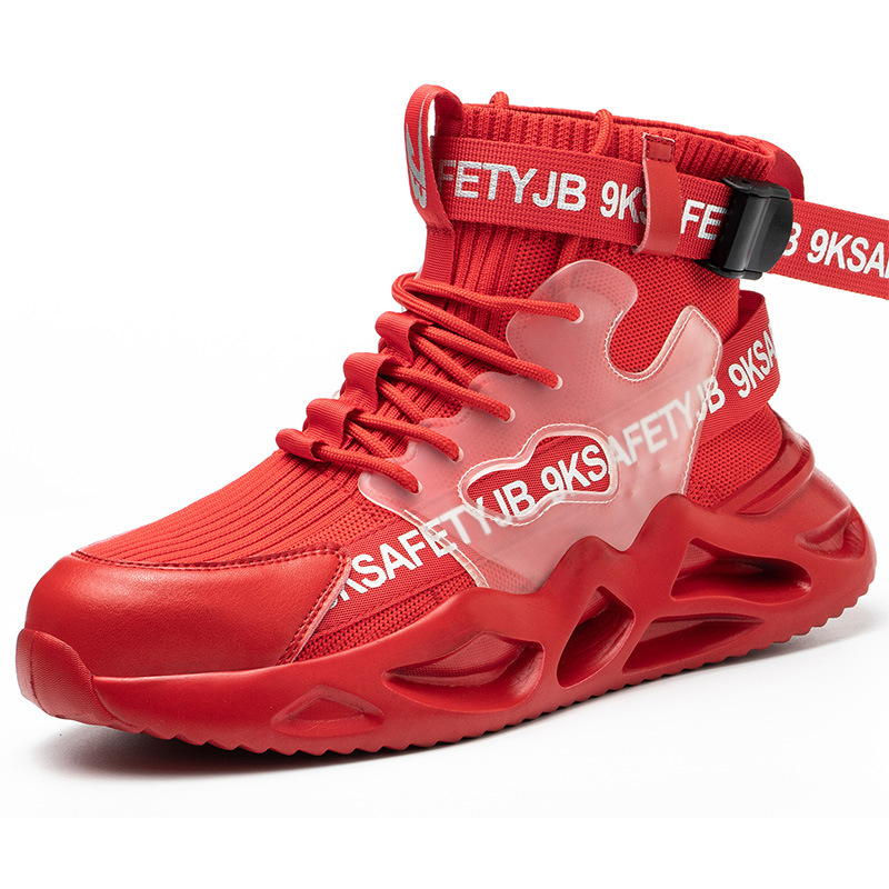 Steel toe cap anti-smash anti-puncture safety shoes 84