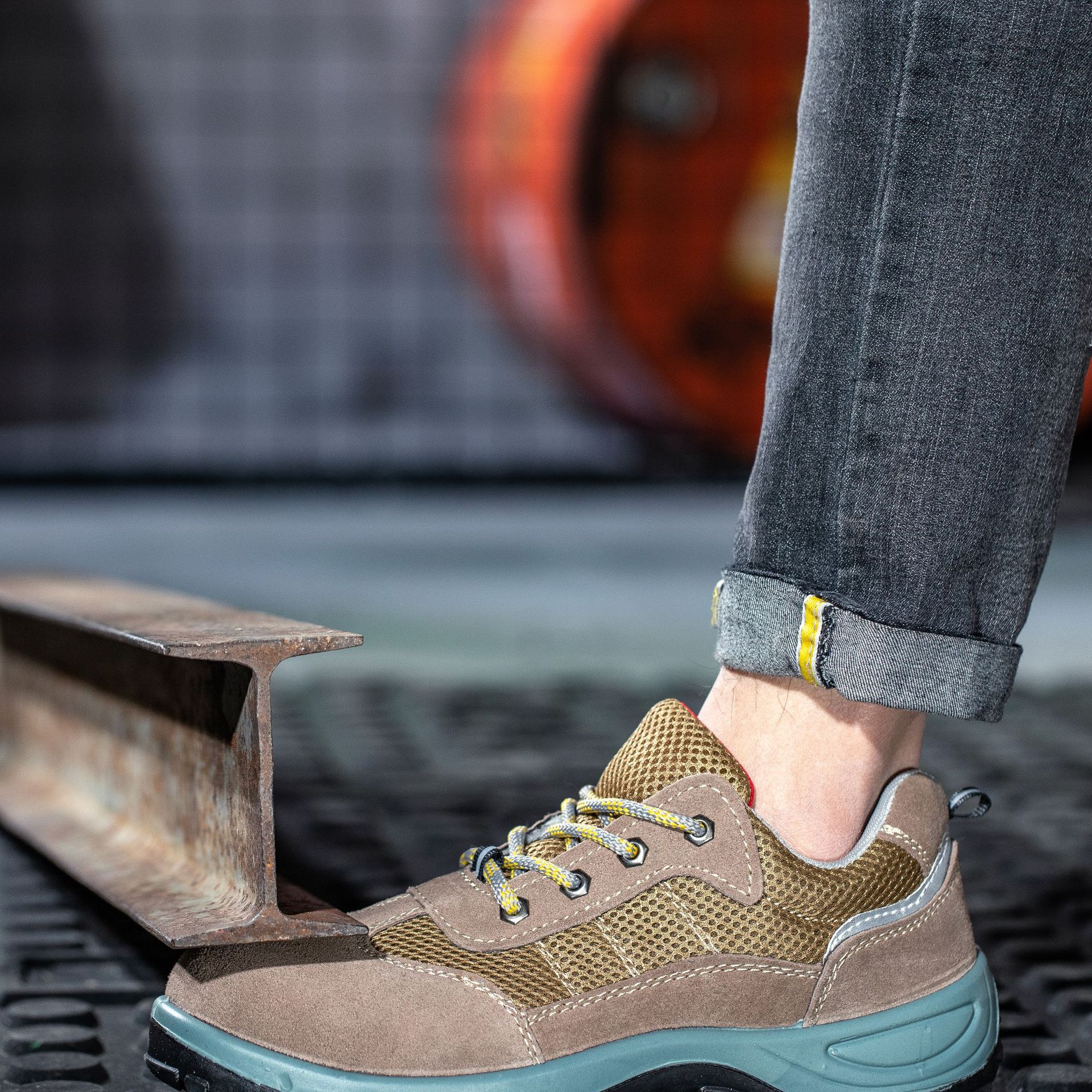 Summer Mesh Lightweight Safety Shoes 25
